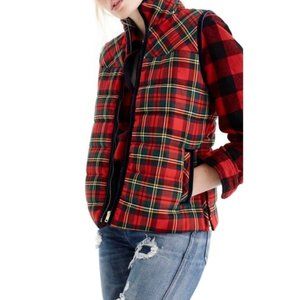 Tartan Mountain Puffer Vest
